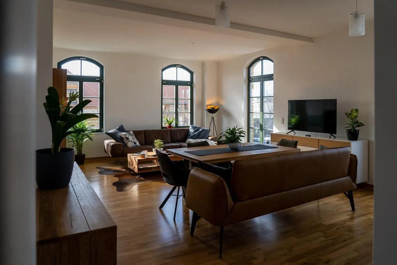 Apartment Koenig Albert Residenz Nahe Bmw , Porsche , Dhl Und Messe Leipzig Deutschland